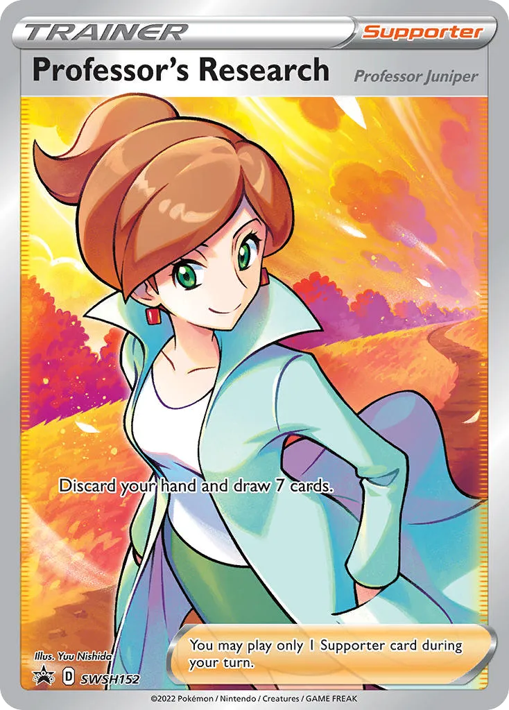 Professor's Research #SWSH152, SWSH Black Star Promos Professor Juniper Premium Tournament Collection