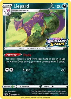 Liepard #SWSH187, Prerelease
