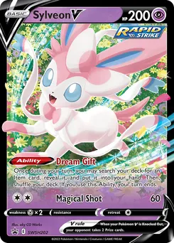 Sylveon V #SWSH202, V Heroes Tins