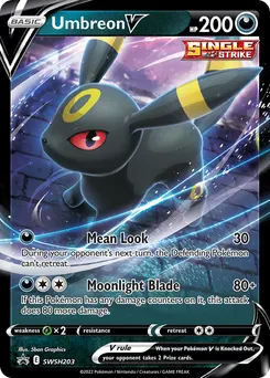 Umbreon V #SWSH203, V Heroes Tins