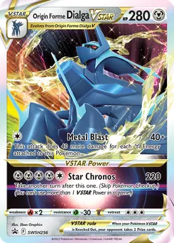 Origin Forme Dialga VSTAR #SWSH256, Origin Forme Dialga Vstar Premium Collection