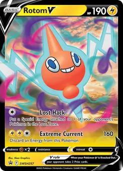 Rotom V #SWSH257, Hidden Potential Tins