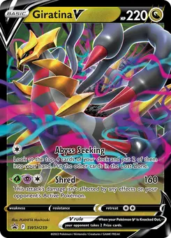 Giratina V #SWSH259, Hidden Potential Tins