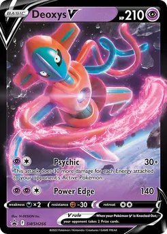 Deoxys V #SWSH266, Deoxys Vmax & Vstar Battle Box