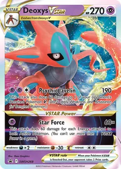 Deoxys VSTAR #SWSH268, Deoxys Vmax & Vstar Battle Box