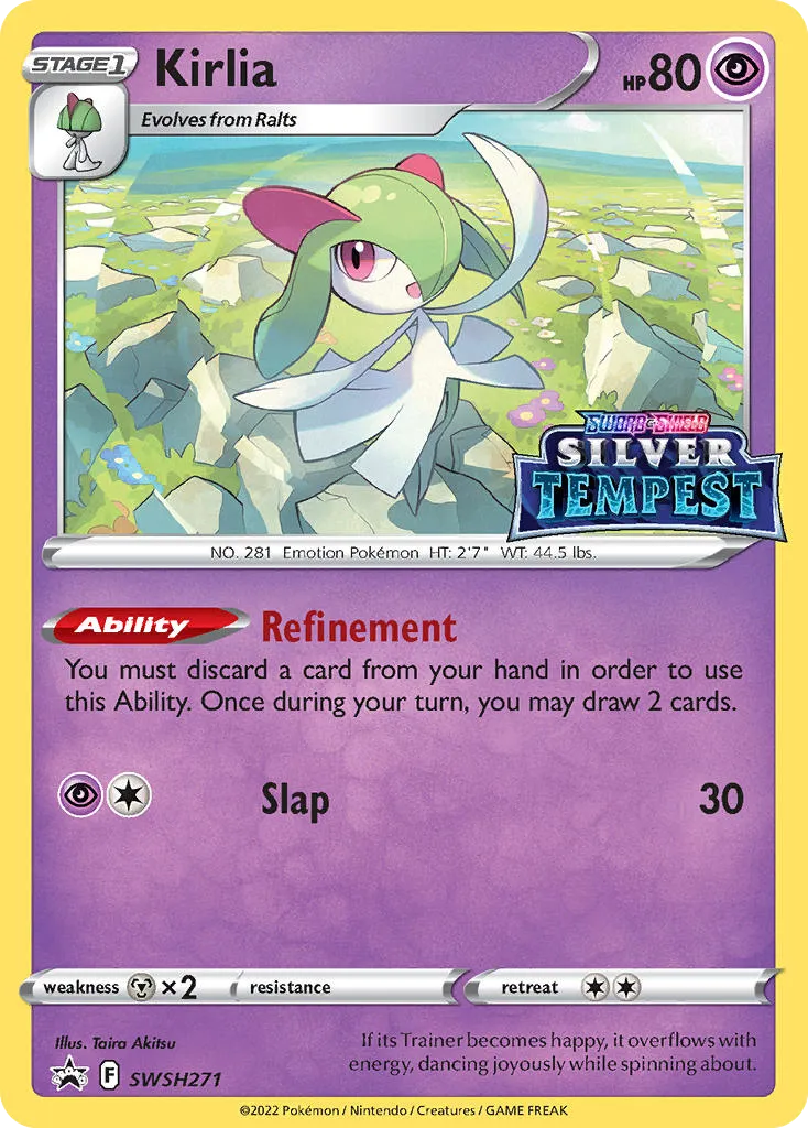 Kirlia #SWSH271, SWSH Black Star Promos Prerelease
