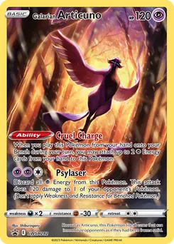 Galarian Articuno #SWSH282, Crown Zenith Tins