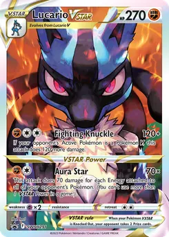 Lucario VSTAR #SWSH291, Crown Zenith Elite Trainer Box