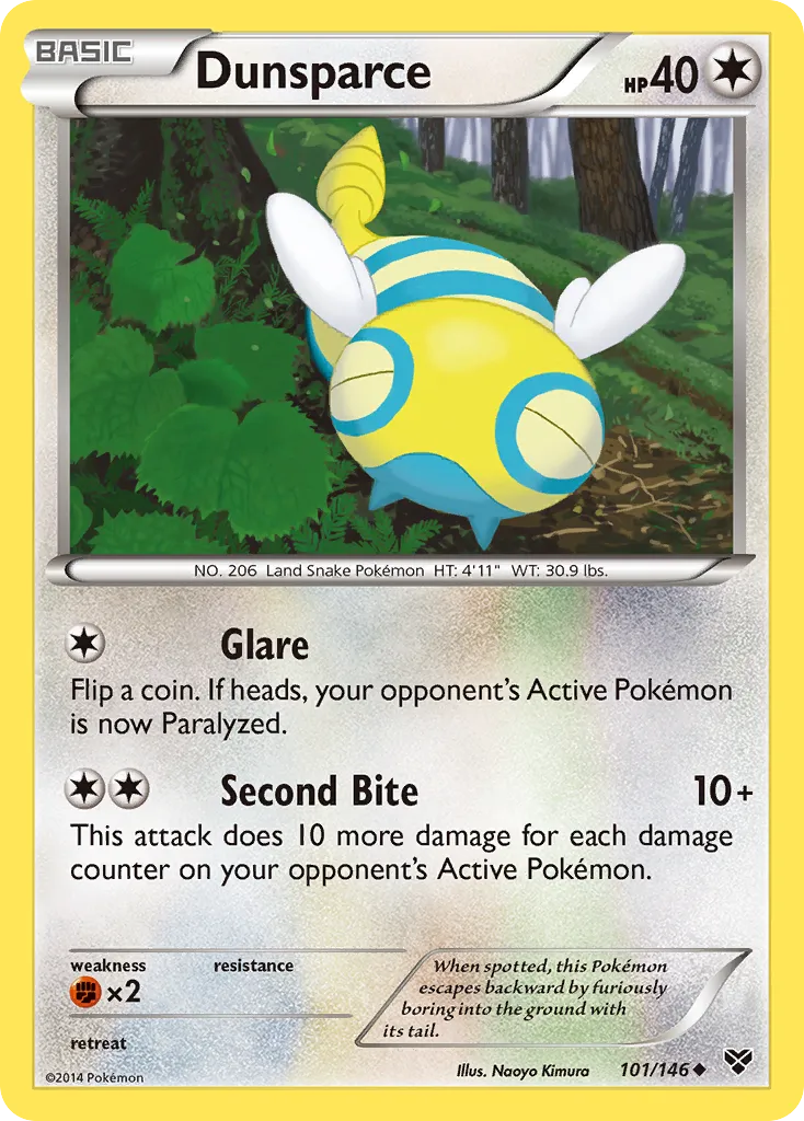 Dunsparce #101, XY