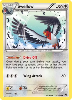 Swellow #103, Standard