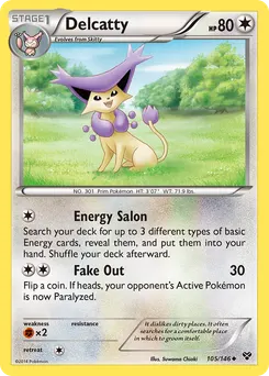 Delcatty #105, Standard