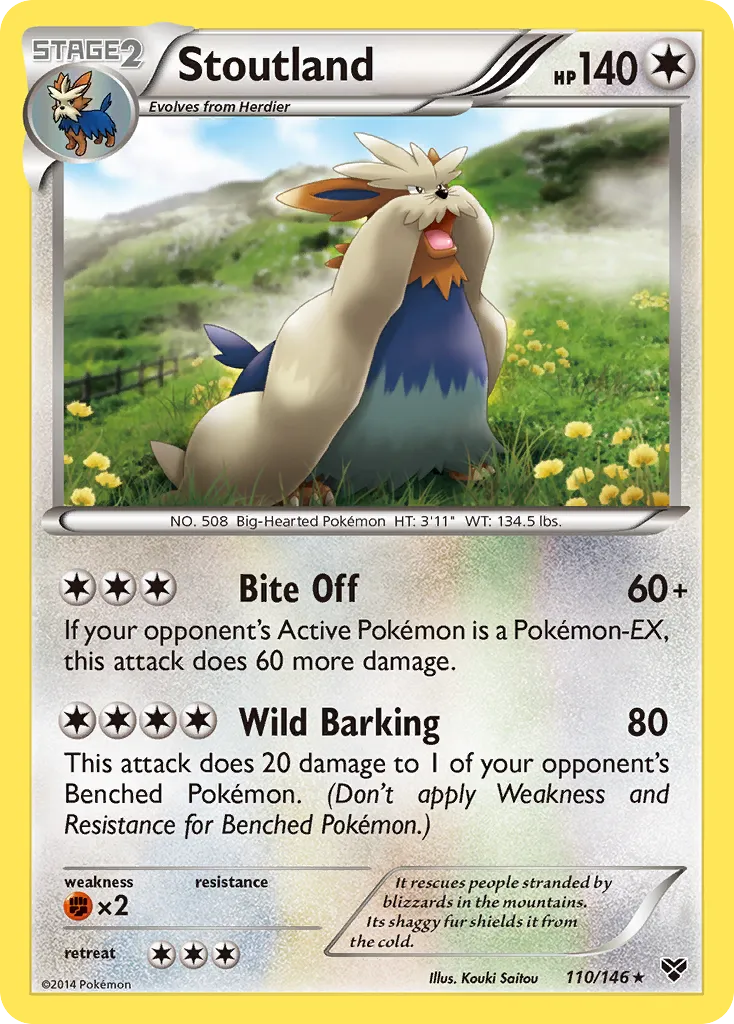 Stoutland #110, XY