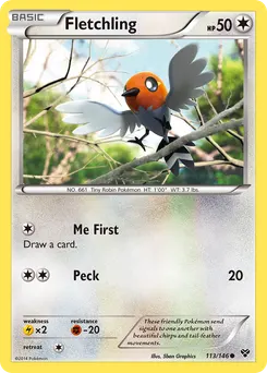 Fletchling #113, XY