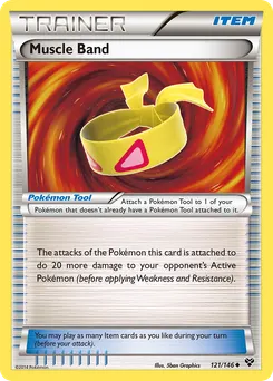 Muscle Band #121, Pokemon League