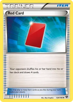 Red Card #124, XY
