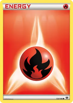 Fire Energy #133, XY