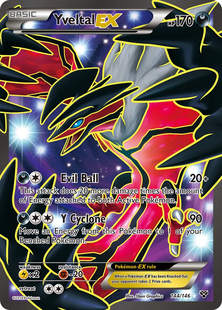 Yveltal-EX #144, XY