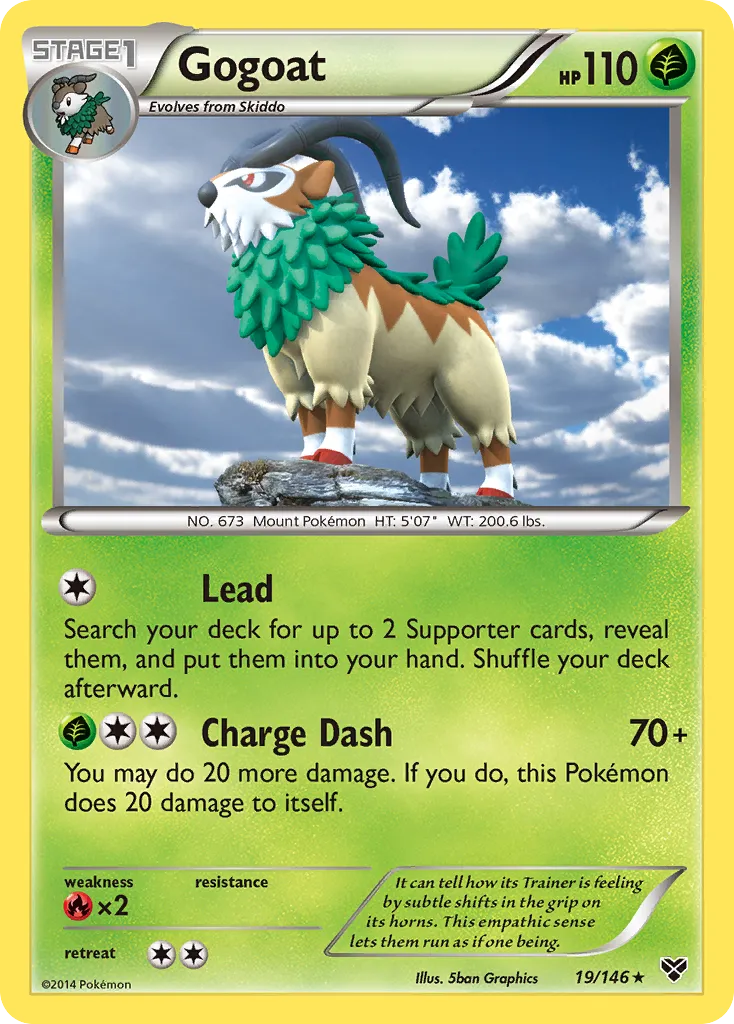 Gogoat #19, XY Cosmos