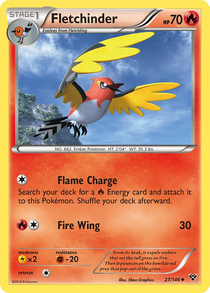 Fletchinder #27, XY Reverse Foil