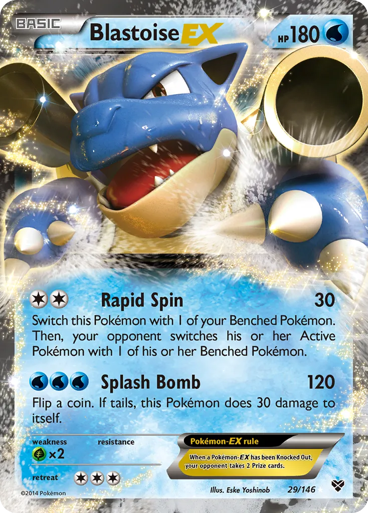 Blastoise-EX #29, XY