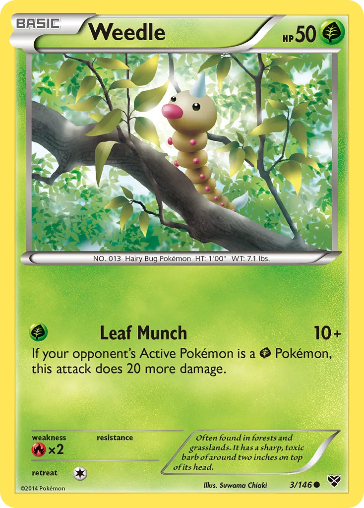 Weedle #3, XY