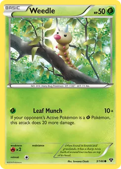 Weedle #3, Reverse Foil