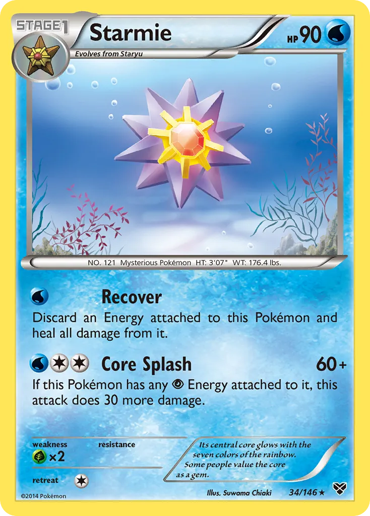 Starmie #34, XY