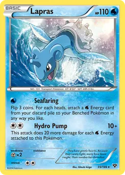 Lapras #35, Reverse Foil
