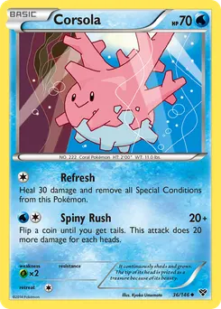 Corsola #36, Standard