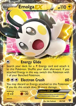 Emolga-EX #46, Standard