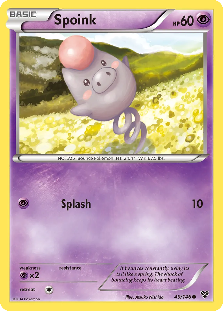 Spoink #49, XY