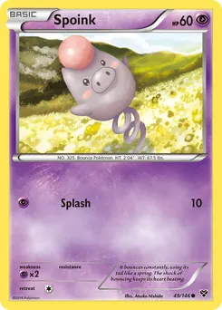 Spoink #49, Standard