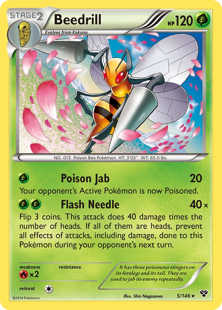 Beedrill #5, XY