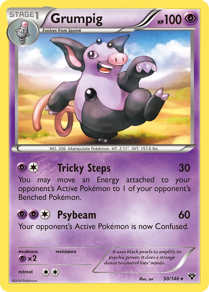 Grumpig #50, XY