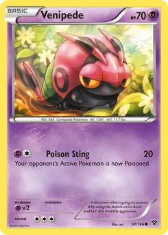 Venipede #51, XY