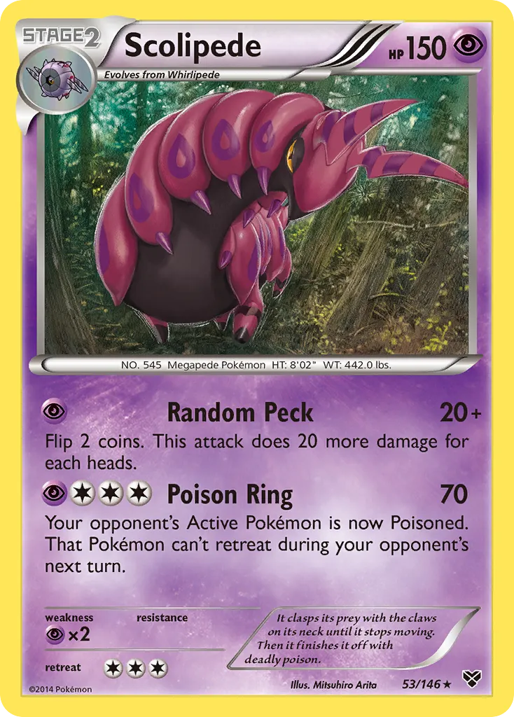 Scolipede #53, XY