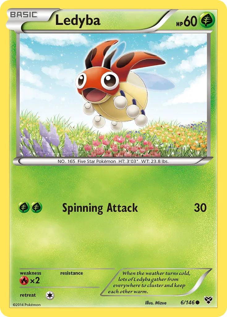 Ledyba #6, XY Reverse Foil