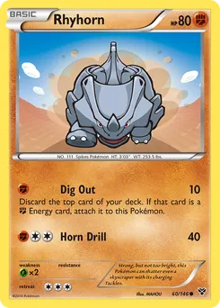 Rhyhorn #60, Standard