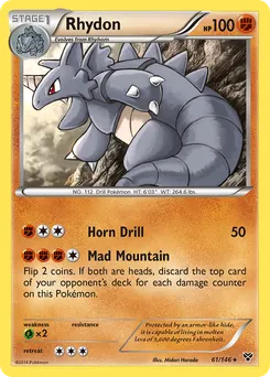 Rhydon #61, Standard