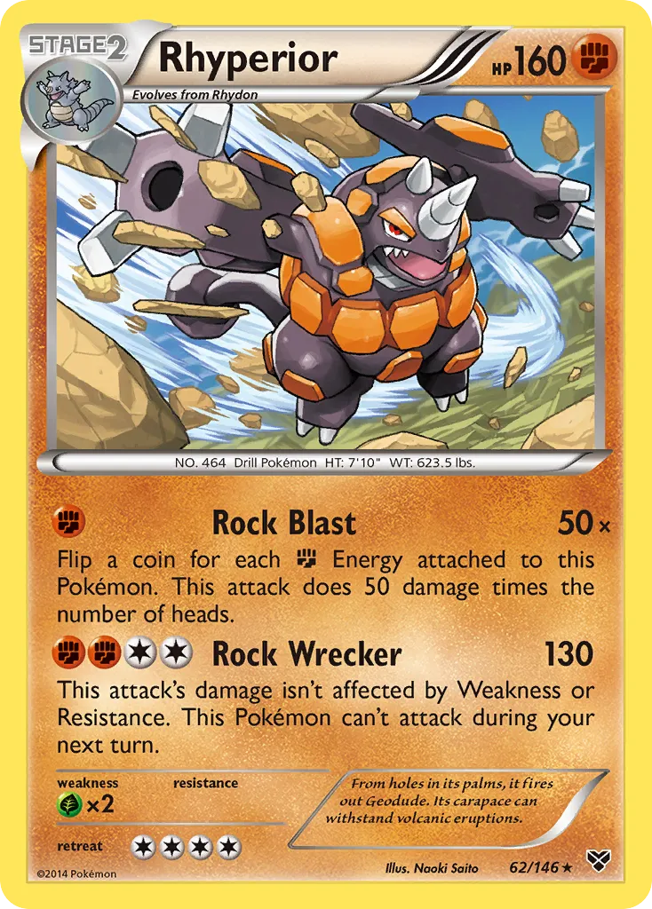 Rhyperior #62, XY