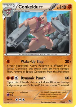 Conkeldurr #67, XY