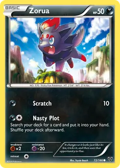 Zorua #72, XY