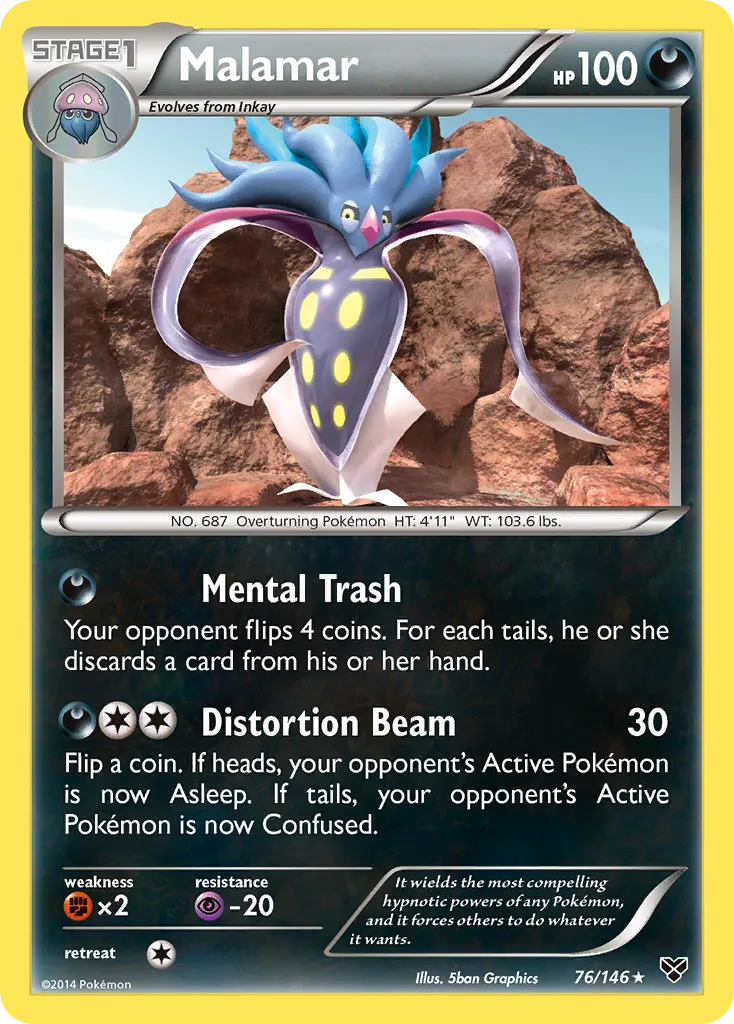 Malamar #76, XY Reverse Foil