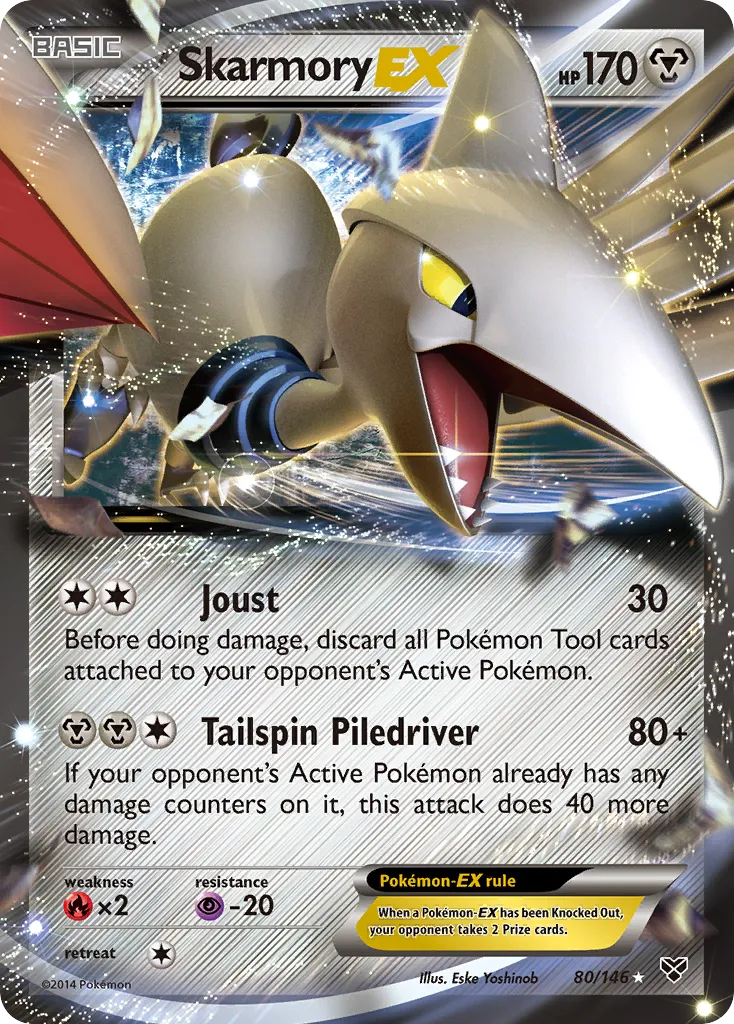 Skarmory-EX #80, XY