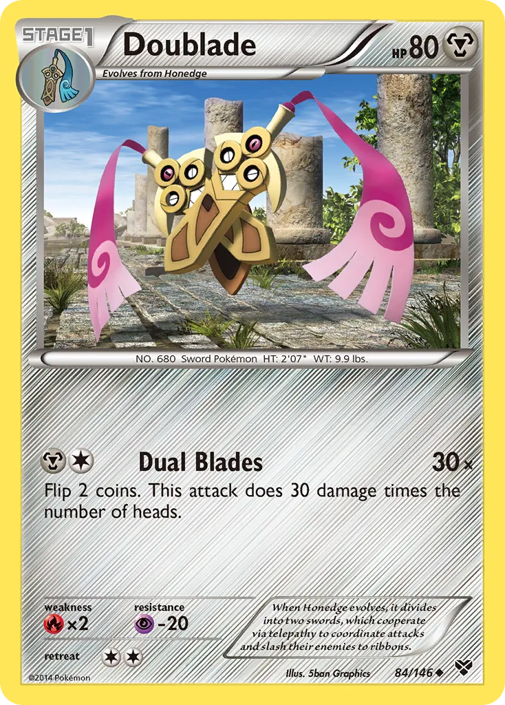 Doublade #84, XY Crosshatch-2014 Winter Regional Championships-Staff