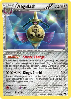 Aegislash #86, Prerelease
