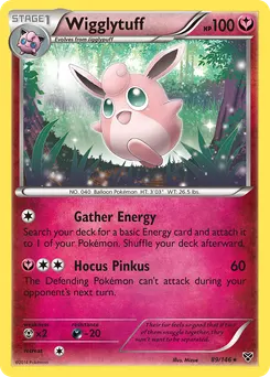 Wigglytuff #89, Reverse Foil
