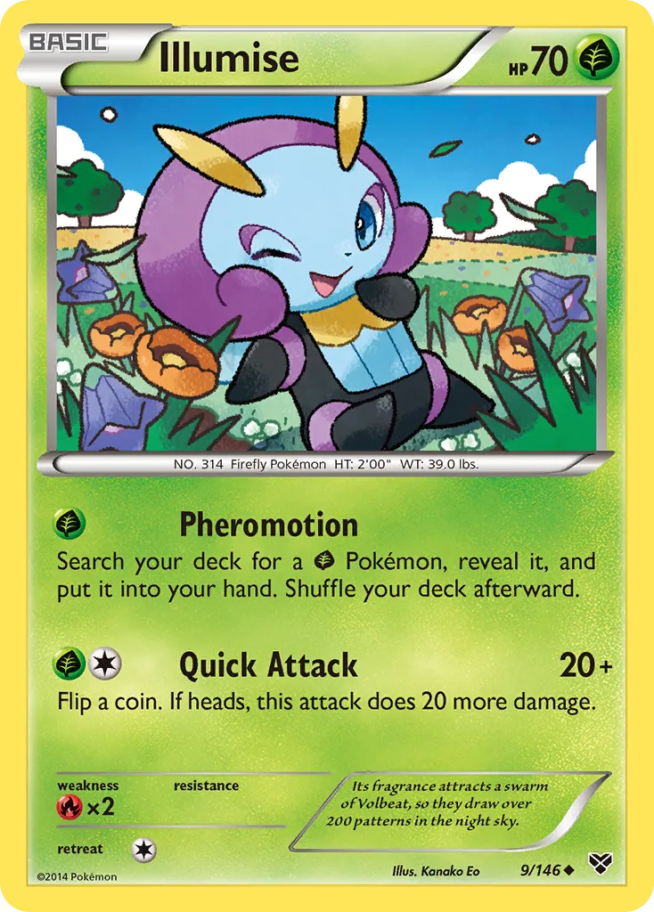 Illumise #9, XY