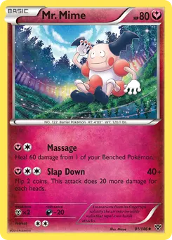 Mr. Mime #91, XY
