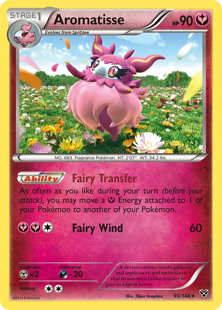 Aromatisse #93, XY Reverse Foil